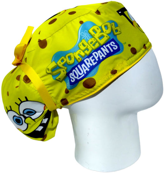 Gorro Quirúrgico Mujer y Portacarnet Bob Esponja Gafas - gorro antifluido para mujer Doctools - foto 2