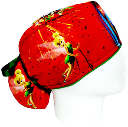 Gorro Quirúrgico Mujer y Portacarnet Campanita Roja - gorro antifluido para mujer Doctools - foto 2