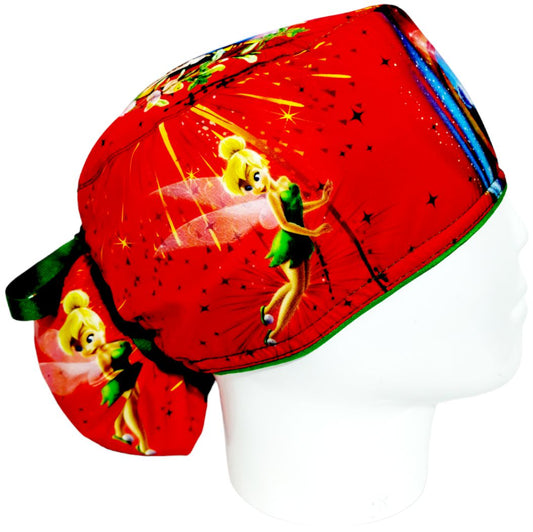 Gorro Quirúrgico Mujer y Portacarnet Campanita Roja - gorro antifluido para mujer Doctools - foto 2