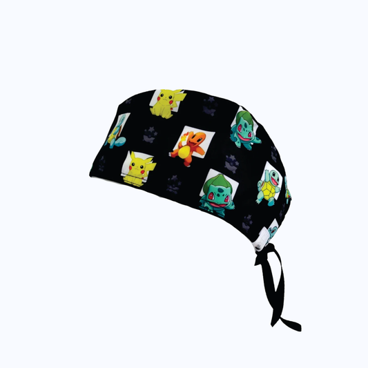 Surgical Scrub Cap for Women Midnight Mouse