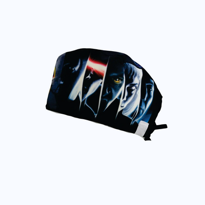 Gorro Quirúrgico Hombre y Portacarnet Marvel X-Men Logo