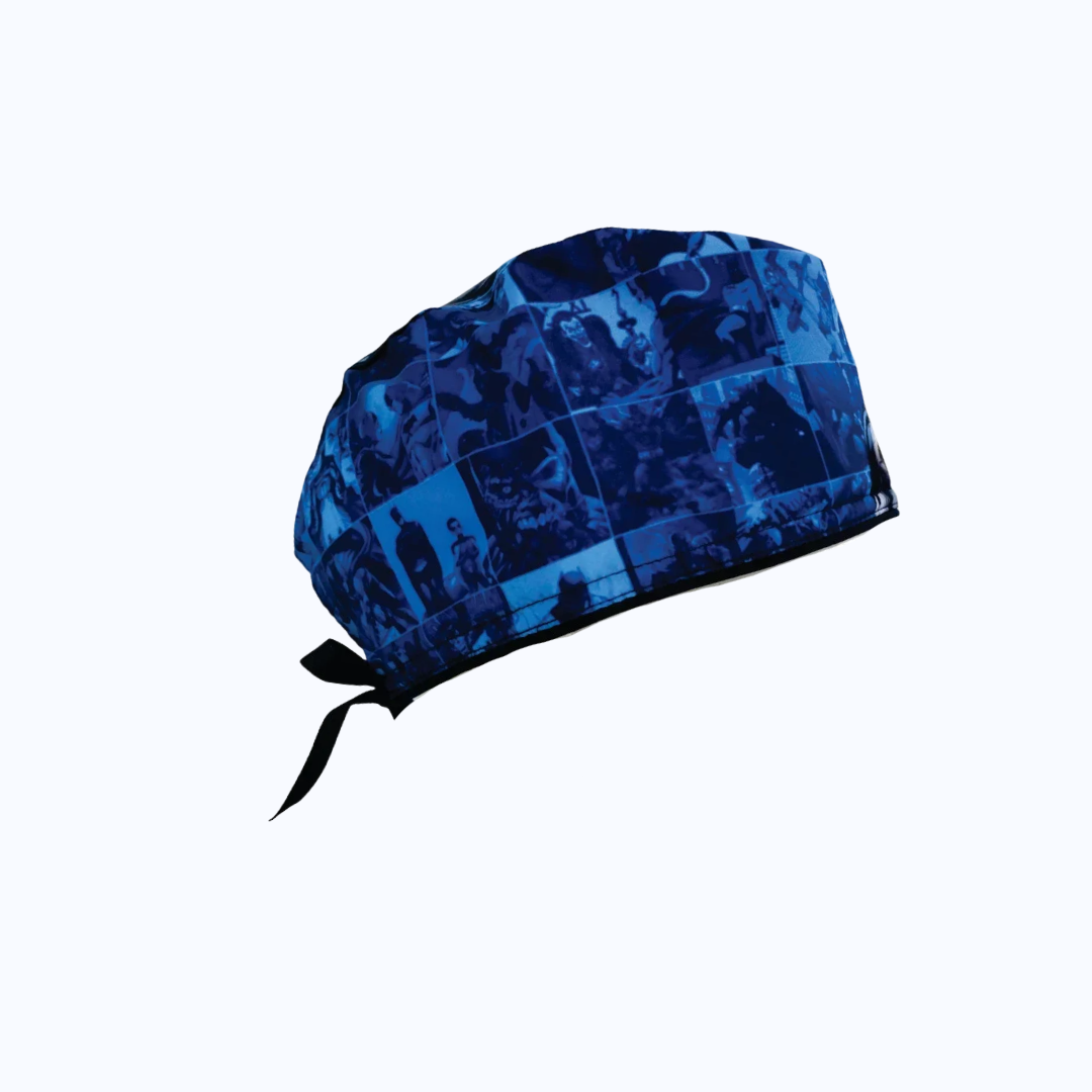 Surgical Scrub Cap for Women Midnight Mouse
