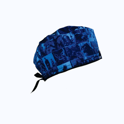 Surgical Scrub Cap for Women Midnight Mouse