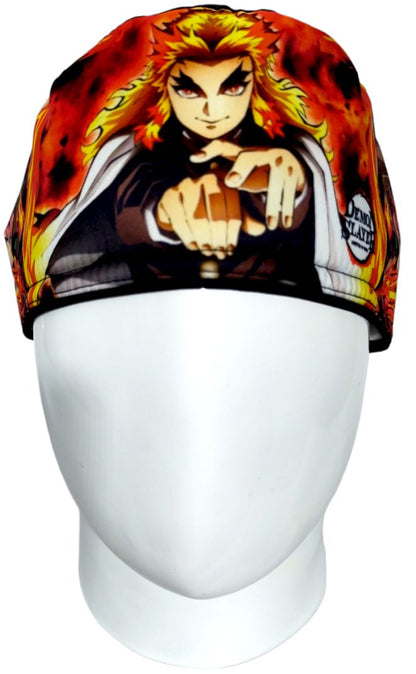 Gorro Quirúrgico Mujer y Portacarnet Demon Slayer - gorro antifluido para mujer Doctools - foto 3