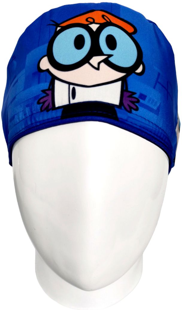 Gorro Quirúrgico Mujer y Portacarnet Dexter Azul - gorro antifluido para mujer Doctools - foto 3