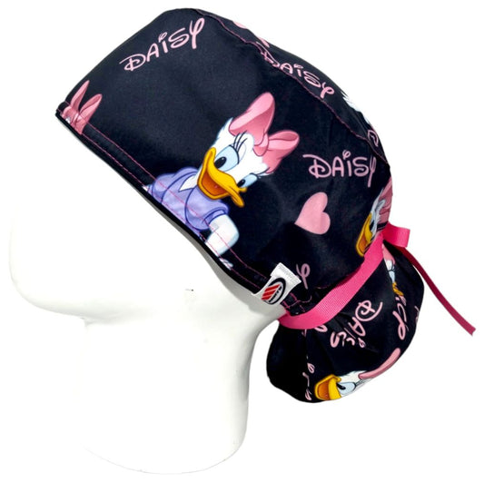 Gorro Quirúrgico Mujer y Portacarnet Pata Daisy - gorro antifluido para mujer Doctools - foto 1