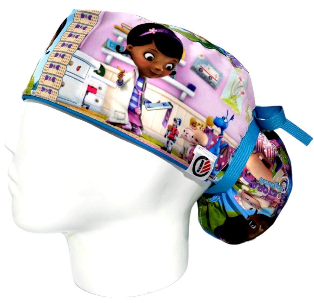 Gorro Quirúrgico Mujer y Portacarnet Doc Clásico - gorro antifluido para mujer Doctools - foto 1