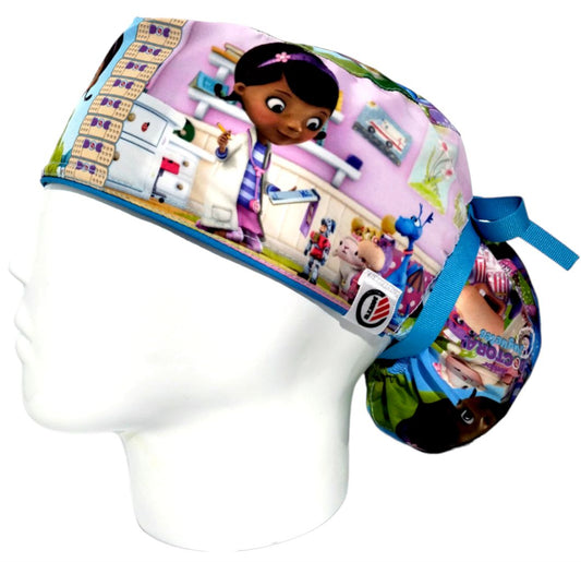 Gorro Quirúrgico Mujer y Portacarnet Doc Clásico - gorro antifluido para mujer Doctools - foto 1