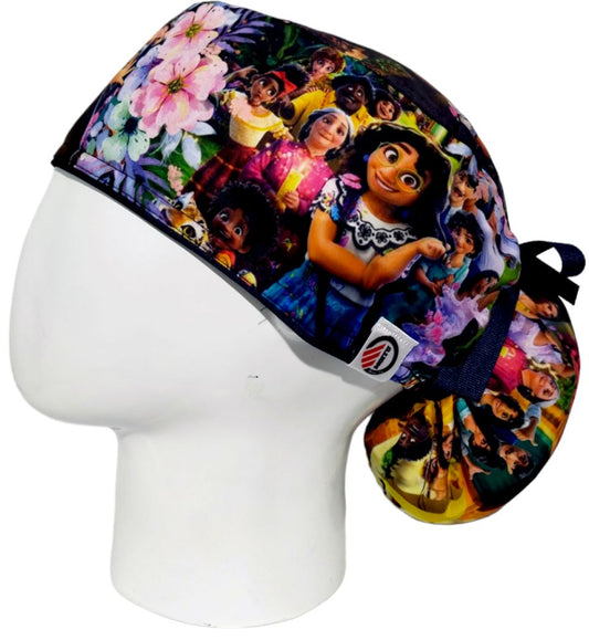 Gorro Quirúrgico Mujer y Portacarnet Encanto - gorro antifluido para mujer Doctools - foto 1
