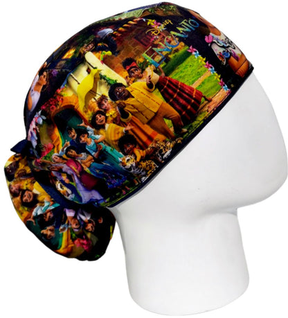 Gorro Quirúrgico Mujer y Portacarnet Encanto - gorro antifluido para mujer Doctools - foto 2