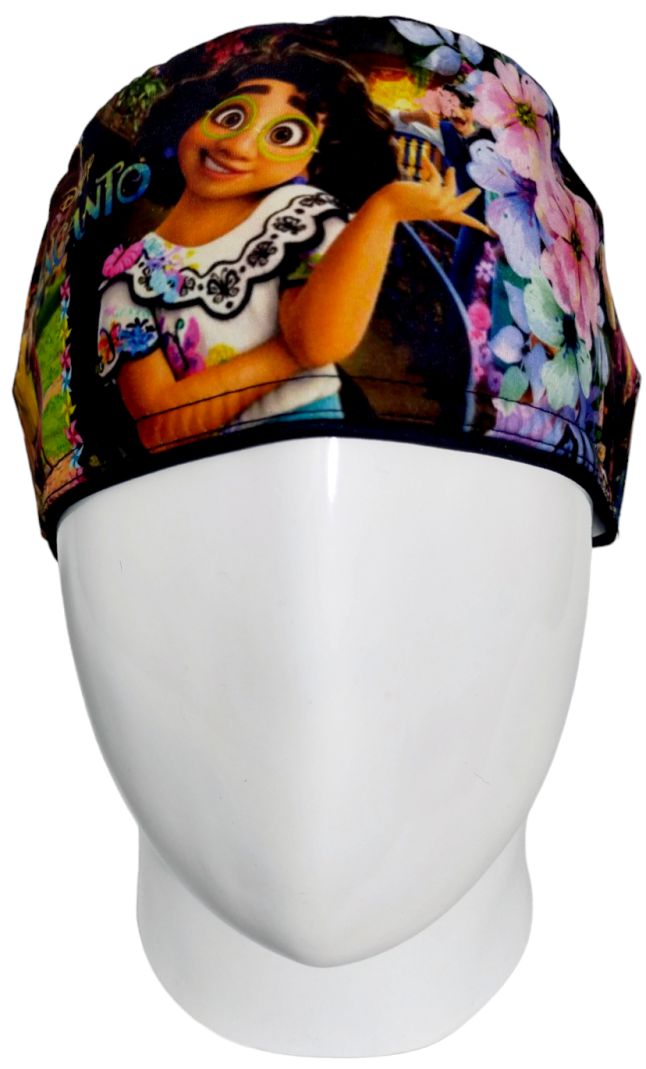 Gorro Quirúrgico Mujer y Portacarnet Encanto - gorro antifluido para mujer Doctools - foto 3