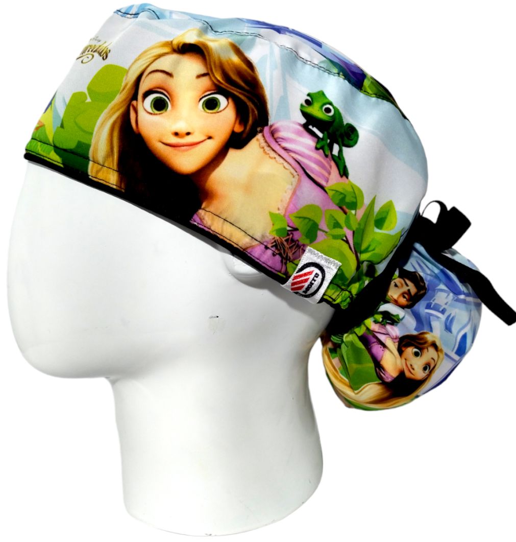 Gorro Quirúrgico Mujer y Portacarnet Enredados - gorro antifluido para mujer Doctools - foto 1