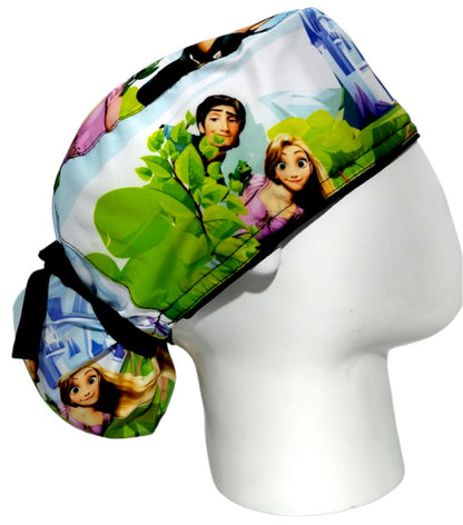Gorro Quirúrgico Mujer y Portacarnet Enredados - gorro antifluido para mujer Doctools - foto 2
