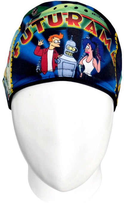 Gorro Quirúrgico Mujer y Portacarnet Futurama - gorro antifluido para mujer Doctools - foto 3