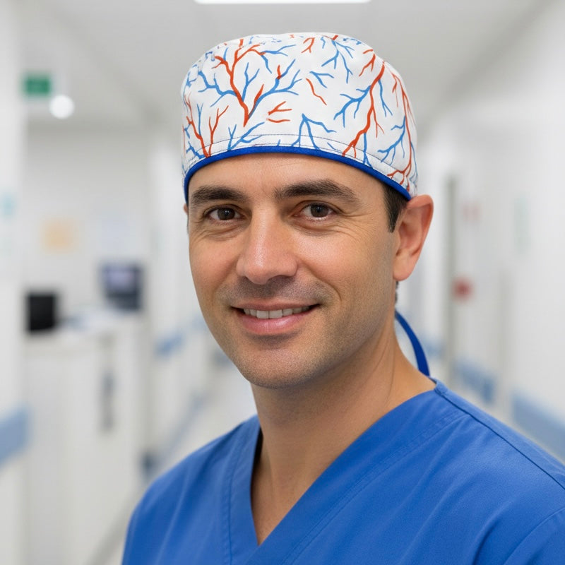 Men's Neurovascular Surgical Cap