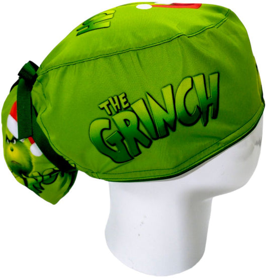 Gorro Quirúrgico Mujer y Portacarnet Grinch La Película - gorro antifluido para mujer Doctools - foto 2