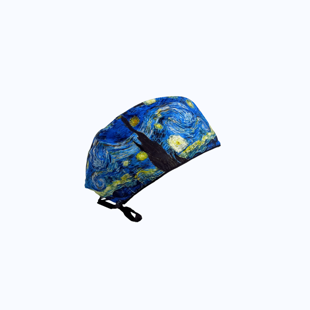 Gorro Quirúrgico Hombre La Noche Estrellada