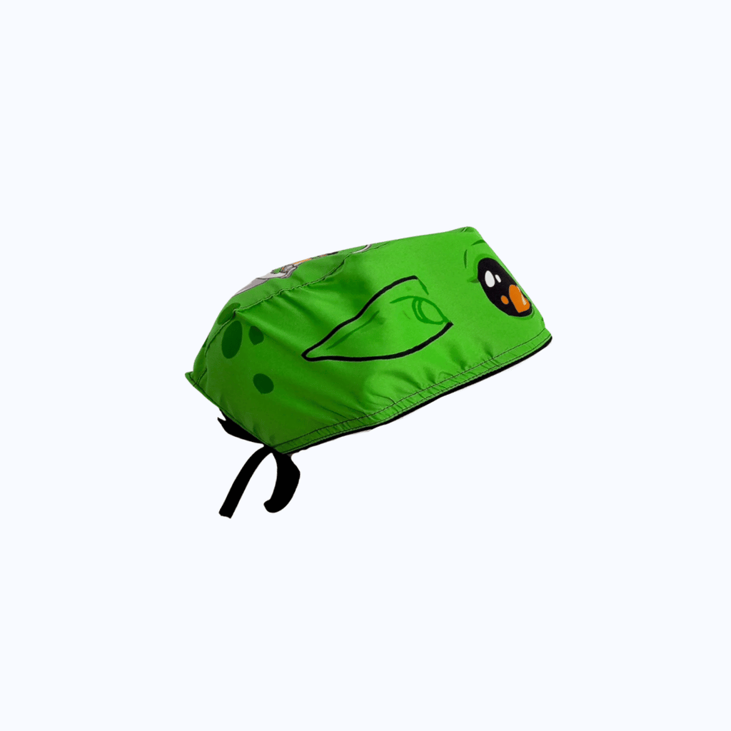 Gorro Quirúrgico Hombre Baby Yoda Verde