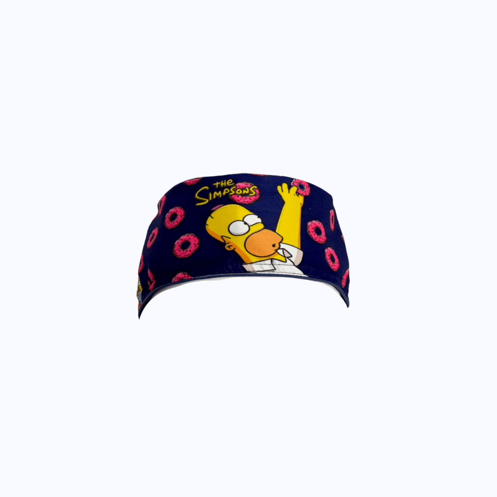 Gorro Quirúrgico Hombre Homero Pensativo y Donas