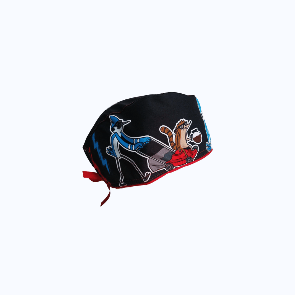 Gorro Quirúrgico Hombre Un Show Más Mordecai y Rigby