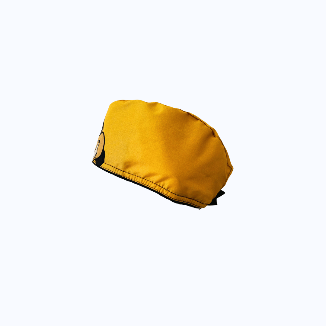 Gorro Quirúrgico Hombre Timón El Rey León Amarillo Hakuna Matata