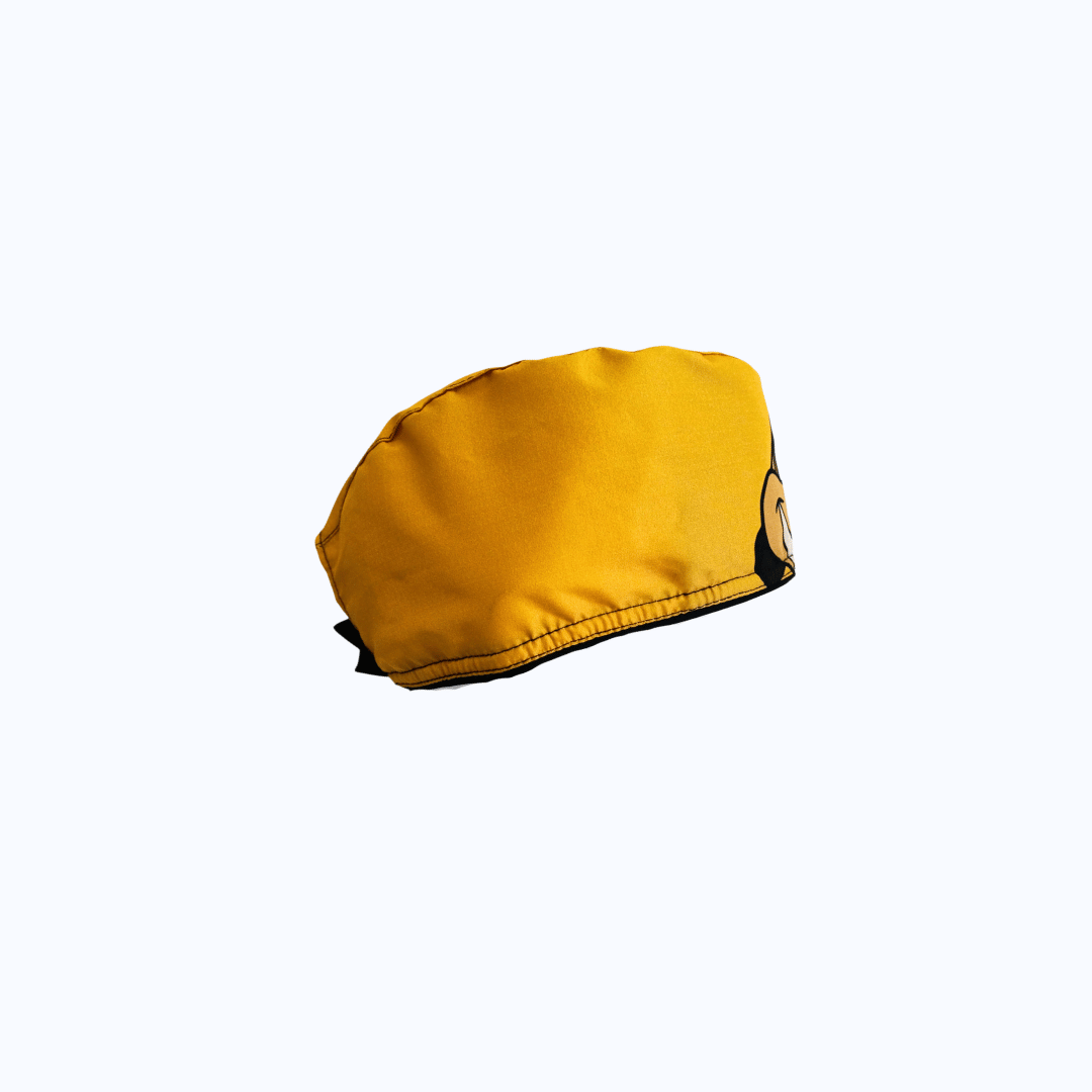 Gorro Quirúrgico Hombre Timón El Rey León Amarillo Hakuna Matata