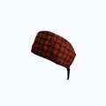 Gorro Quirúrgico Hombre Panadería & Café Cuadros Terracota