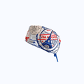 Gorro Quirúrgico Hombre Pasaporte Viajero Sellos París Roma