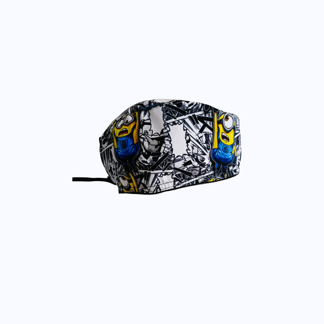 Gorro Quirúrgico Hombre Minions Manga Cómic Acción