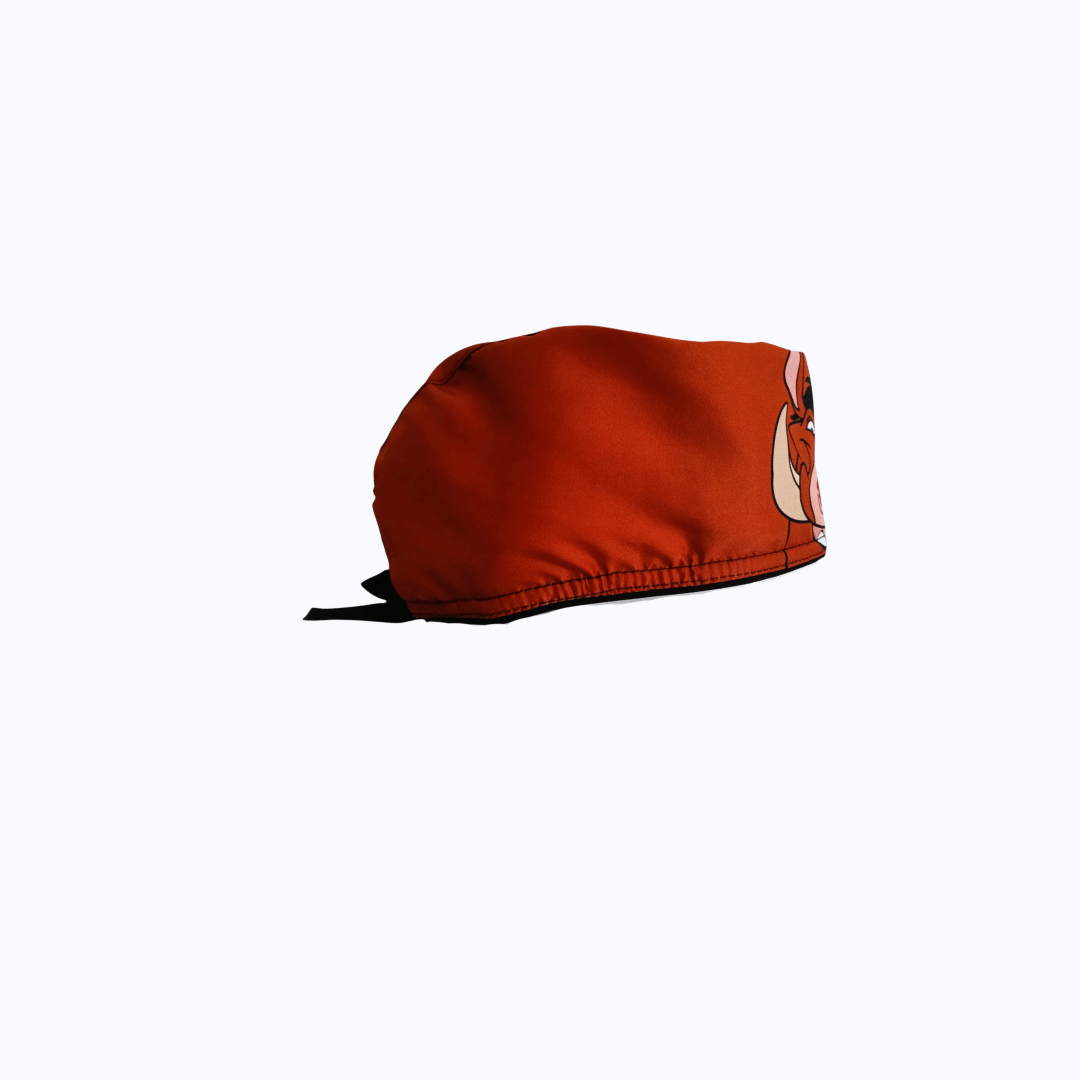 Gorro Quirúrgico Hombre Pumba El Rey León Terracota