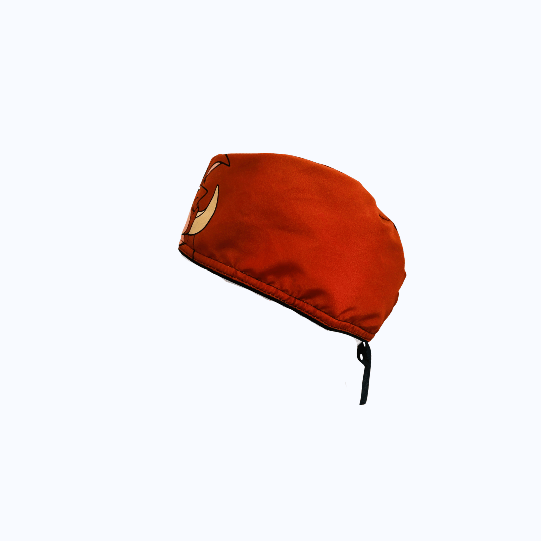 Gorro Quirúrgico Hombre Pumba El Rey León Terracota