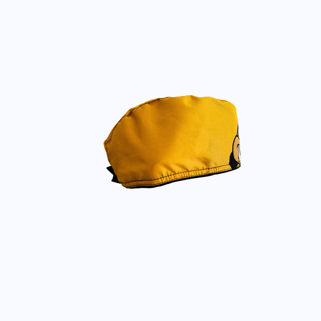 Gorro Quirúrgico Hombre Simba El Rey León Amarillo Ajustable