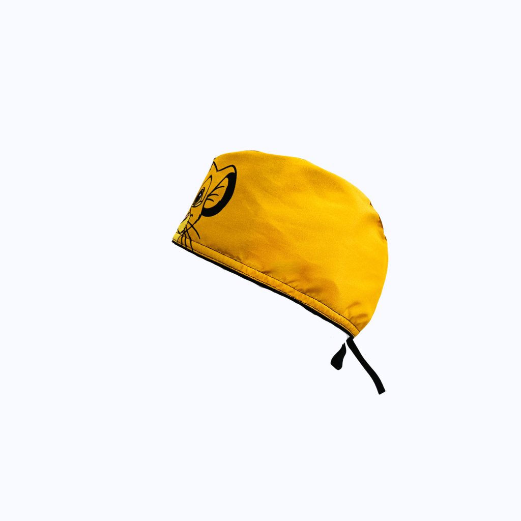 Gorro Quirúrgico Hombre Simba El Rey León Amarillo Ajustable