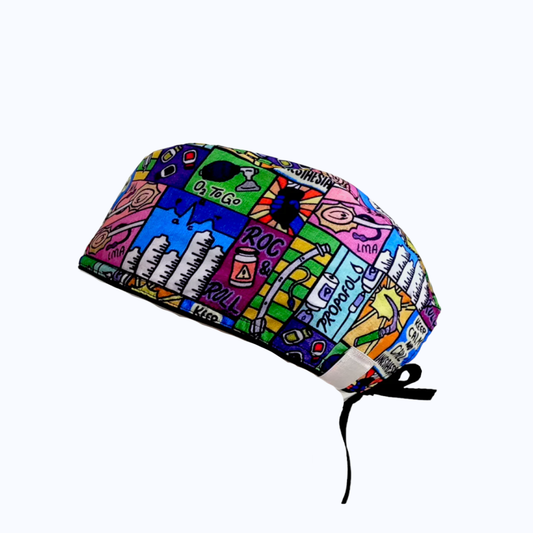 Gorro Quirúrgico Hombre Anesthesia Pop