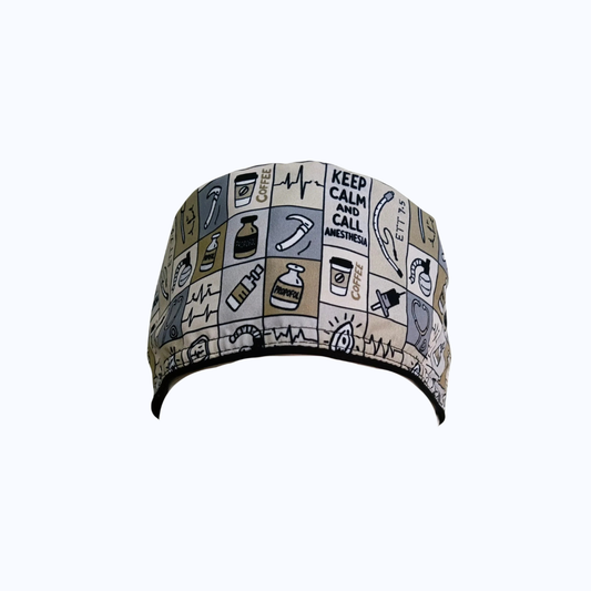 Surgical Scrub Cap for Women Midnight Mouse