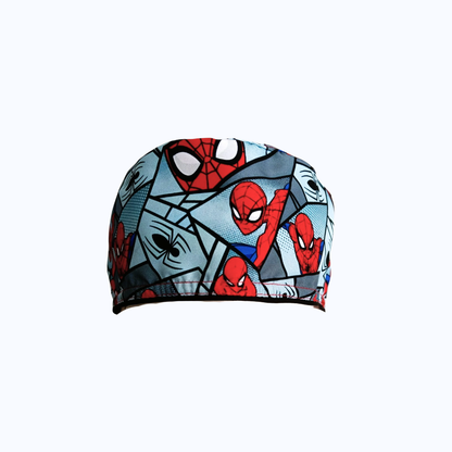Gorro Quirúrgico Hombre y Portacarnet Spider-Man Cómic Viñetas Marvel
