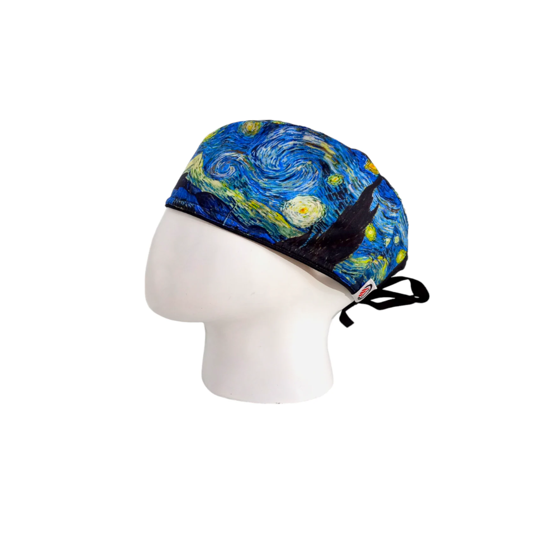 Gorro Quirúrgico Hombre La Noche Estrellada