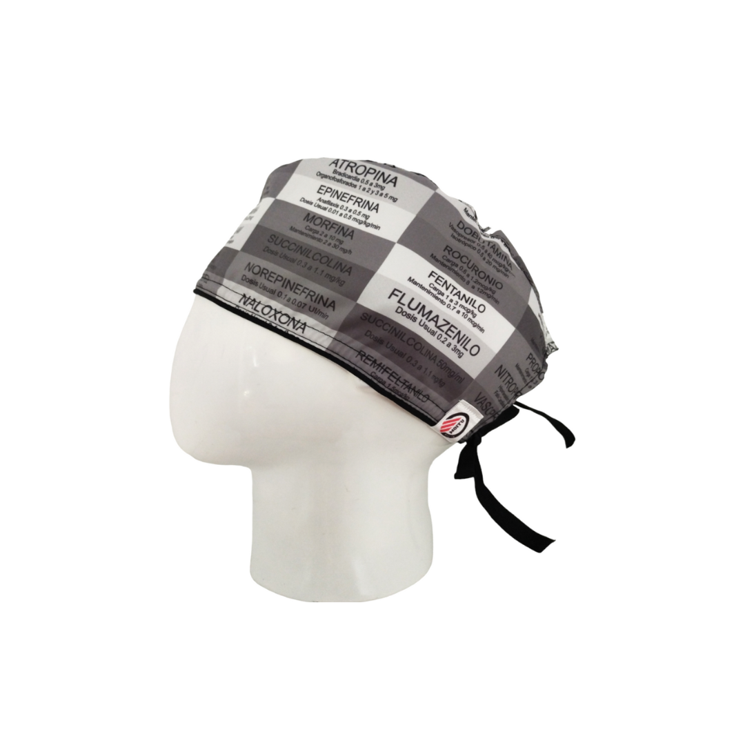 Men's Code Blue Surgical Cap