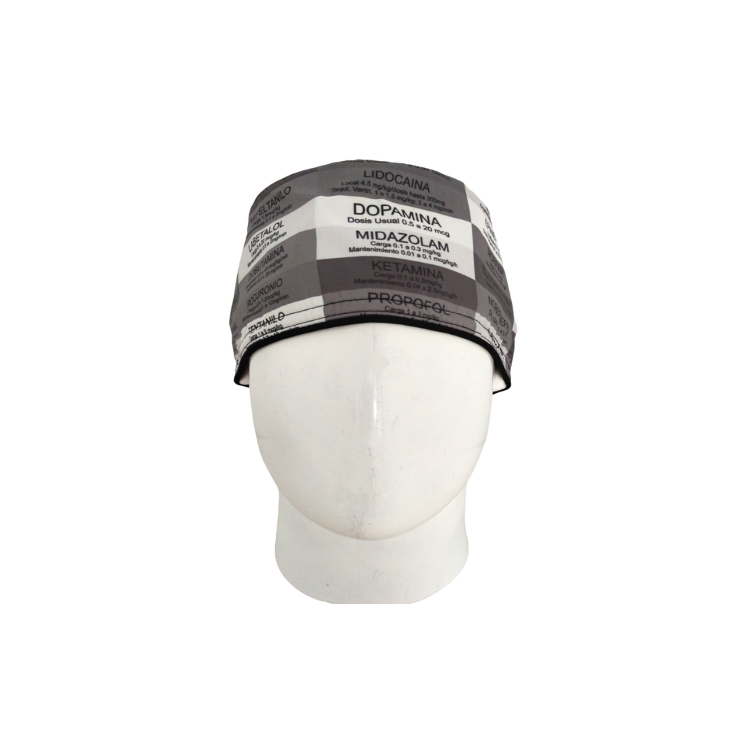 Men's Code Blue Surgical Cap
