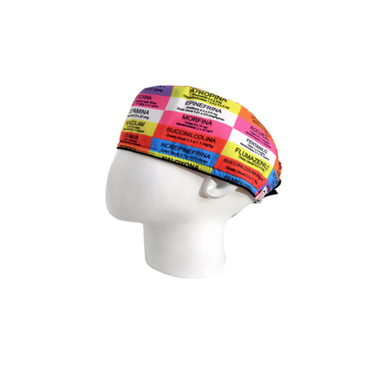 Men's Anesthesia Multicolored Surgical Cap
