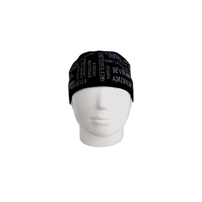 Surgical Scrub Cap Men Anesthesia Black