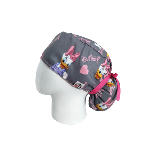 Surgical Scrub Cap for Women - Daisy Footprint