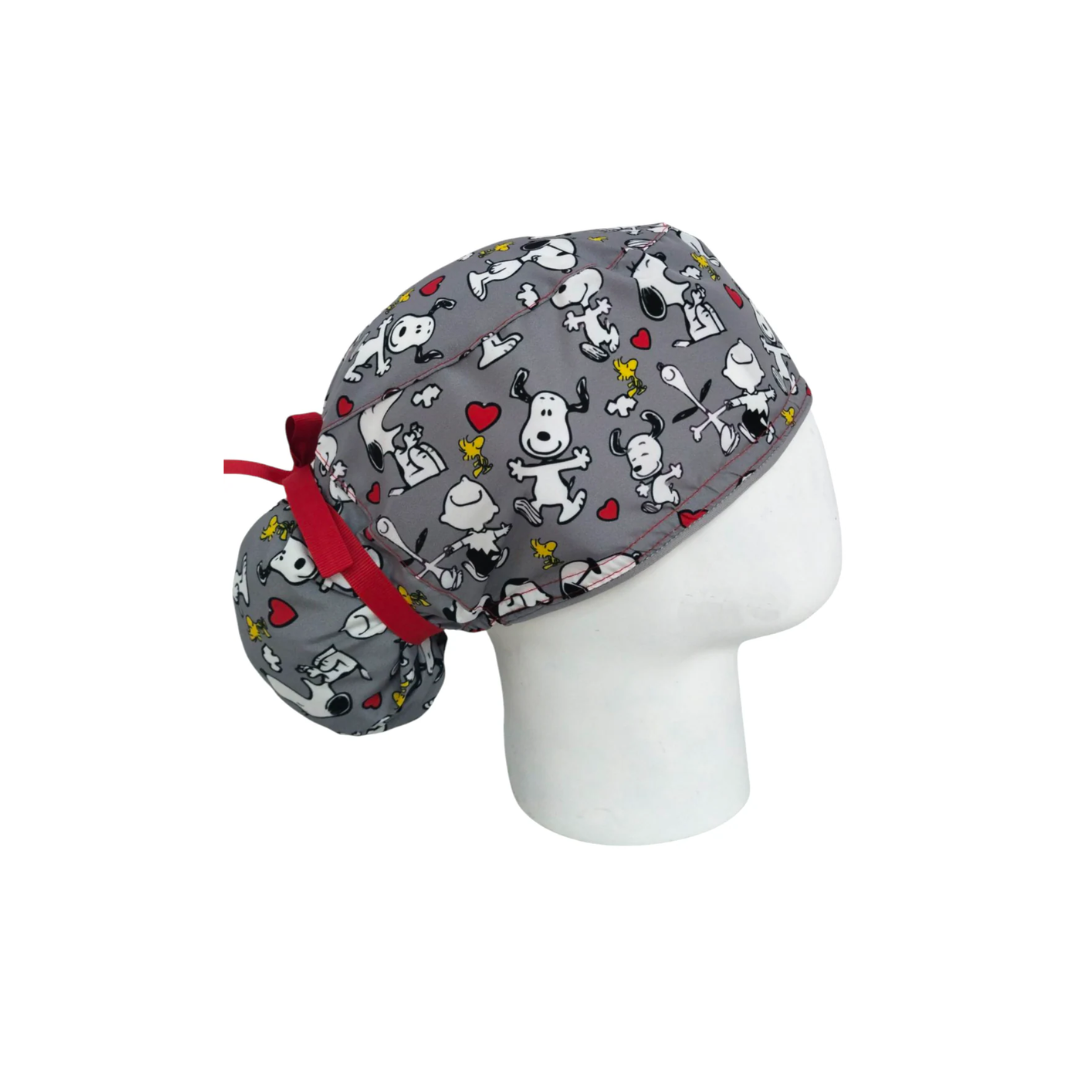 Snoopy, Come Home Women's Surgical Scrub Cap