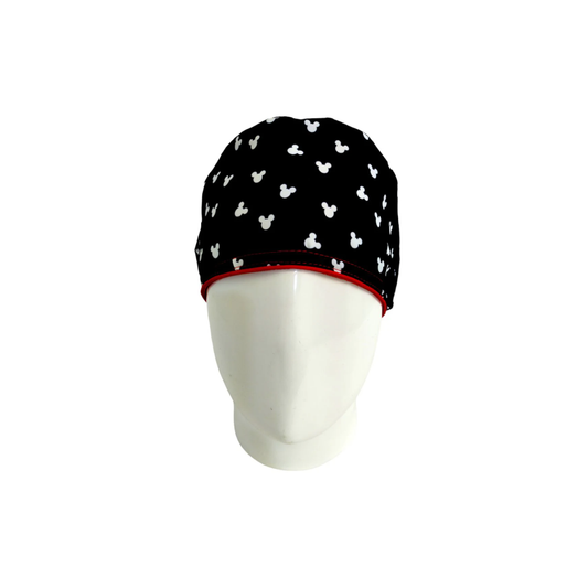 Surgical Scrub Cap for Women Midnight Mouse