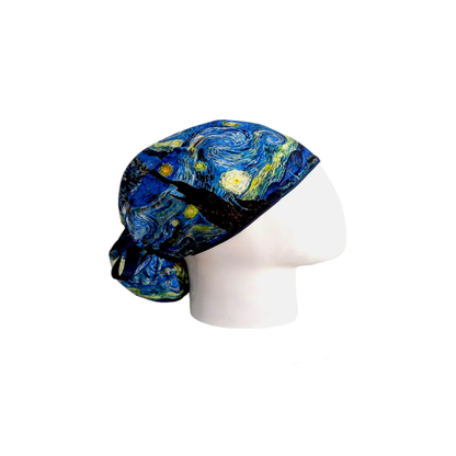 Surgical Scrub Cap for Women The Starry Night