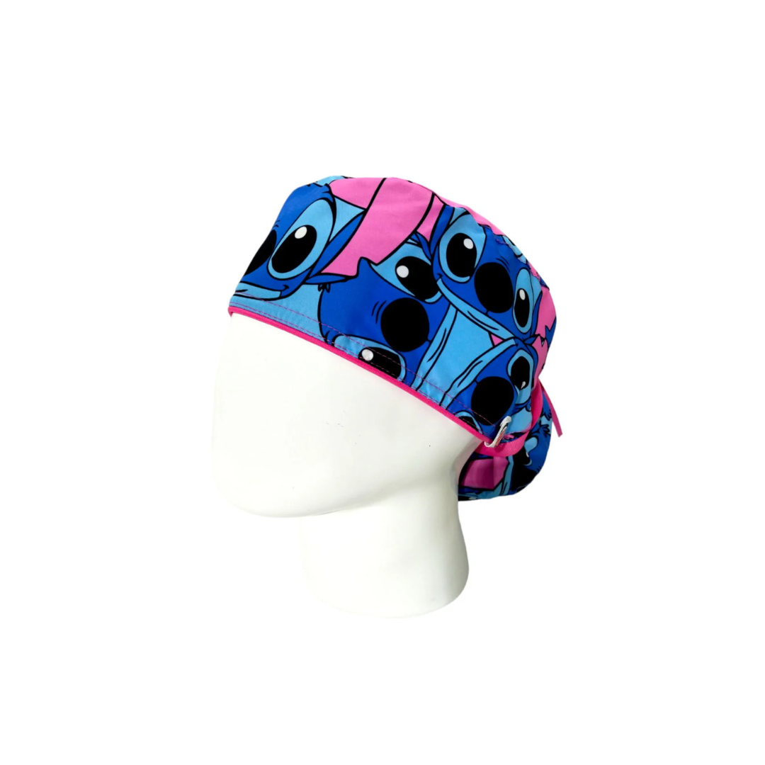 Surgical Cap for Women - Stitch Faces
