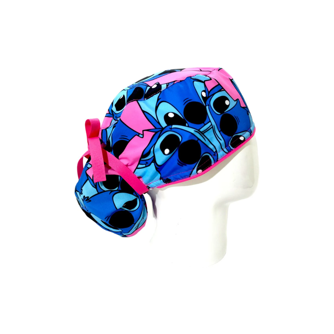 Surgical Cap for Women - Stitch Faces