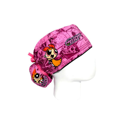 Surgical Scrub Cap for Women - Powerpuff Girls Bonbon