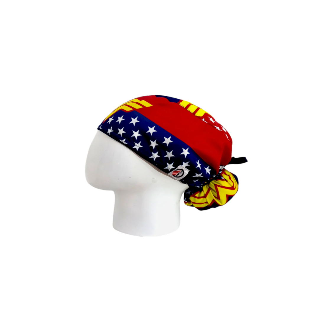 Surgical Scrub Cap for Women - Wonder Woman