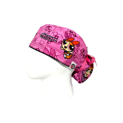 Surgical Scrub Cap for Women - Powerpuff Girls Bonbon